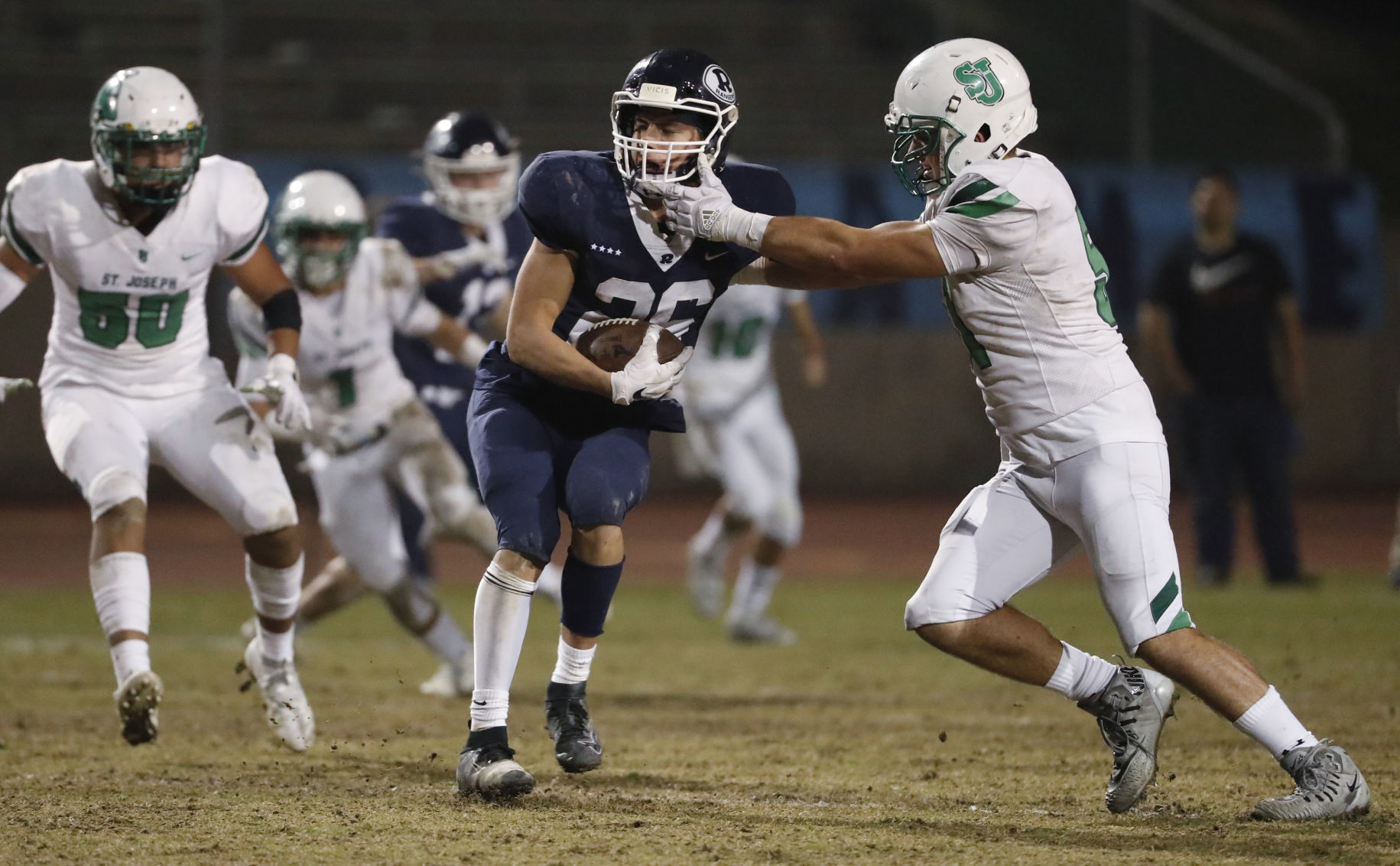 St. Joseph Football versus Redwood CIF Football Matchup